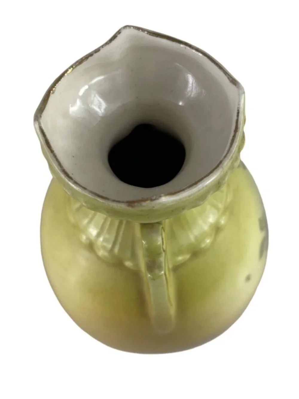Antique Bohemian Art Nouveau Handled Urn Bud Vase Tall Cottagecore Victorian